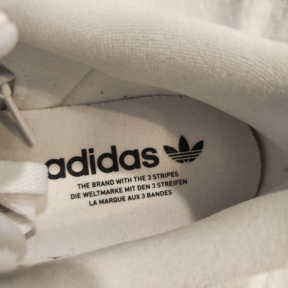 adidas Superstar II Sneakers in White with Black Stripes - Picture 6 of 13